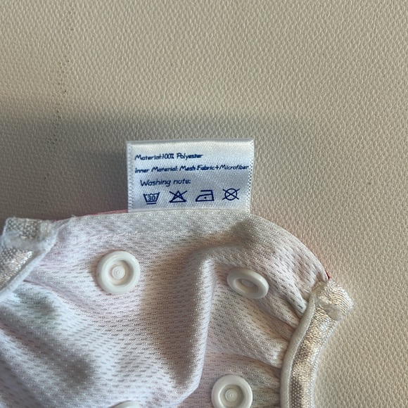 Bundle of Reusable & Adjustable Swim Diaper/Cloth Diaper Cover 0-36 months EUC - Picture 11 of 11